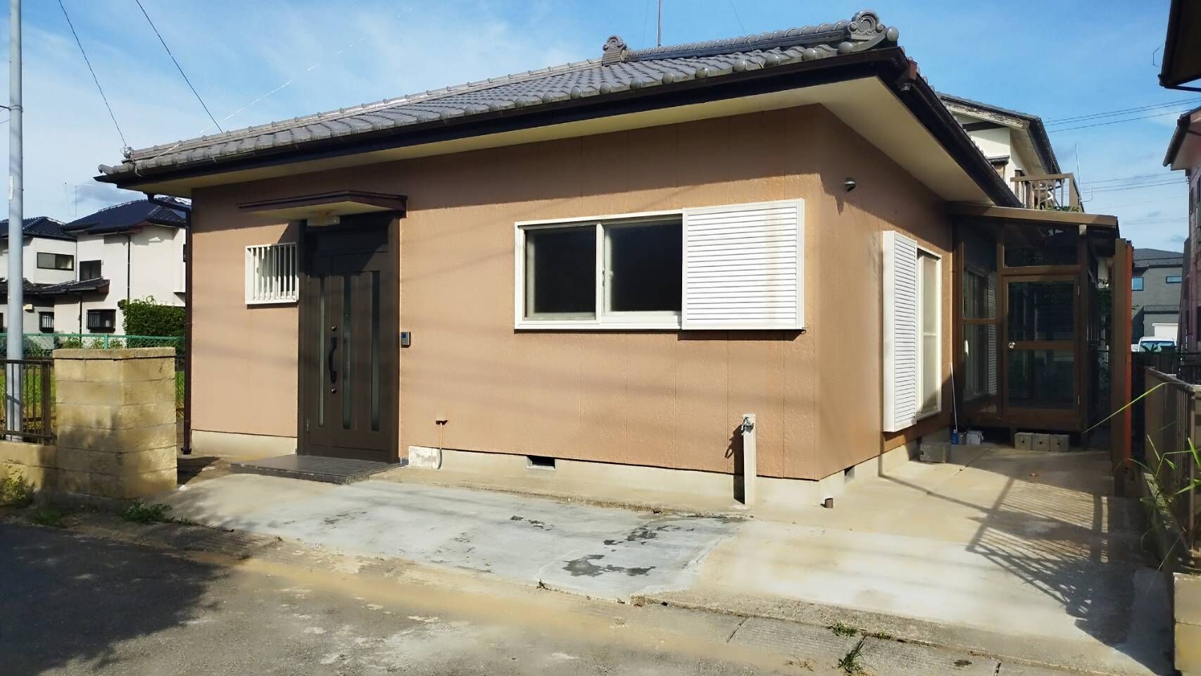 広いサンルーム付き！東金市の中古住宅情報
