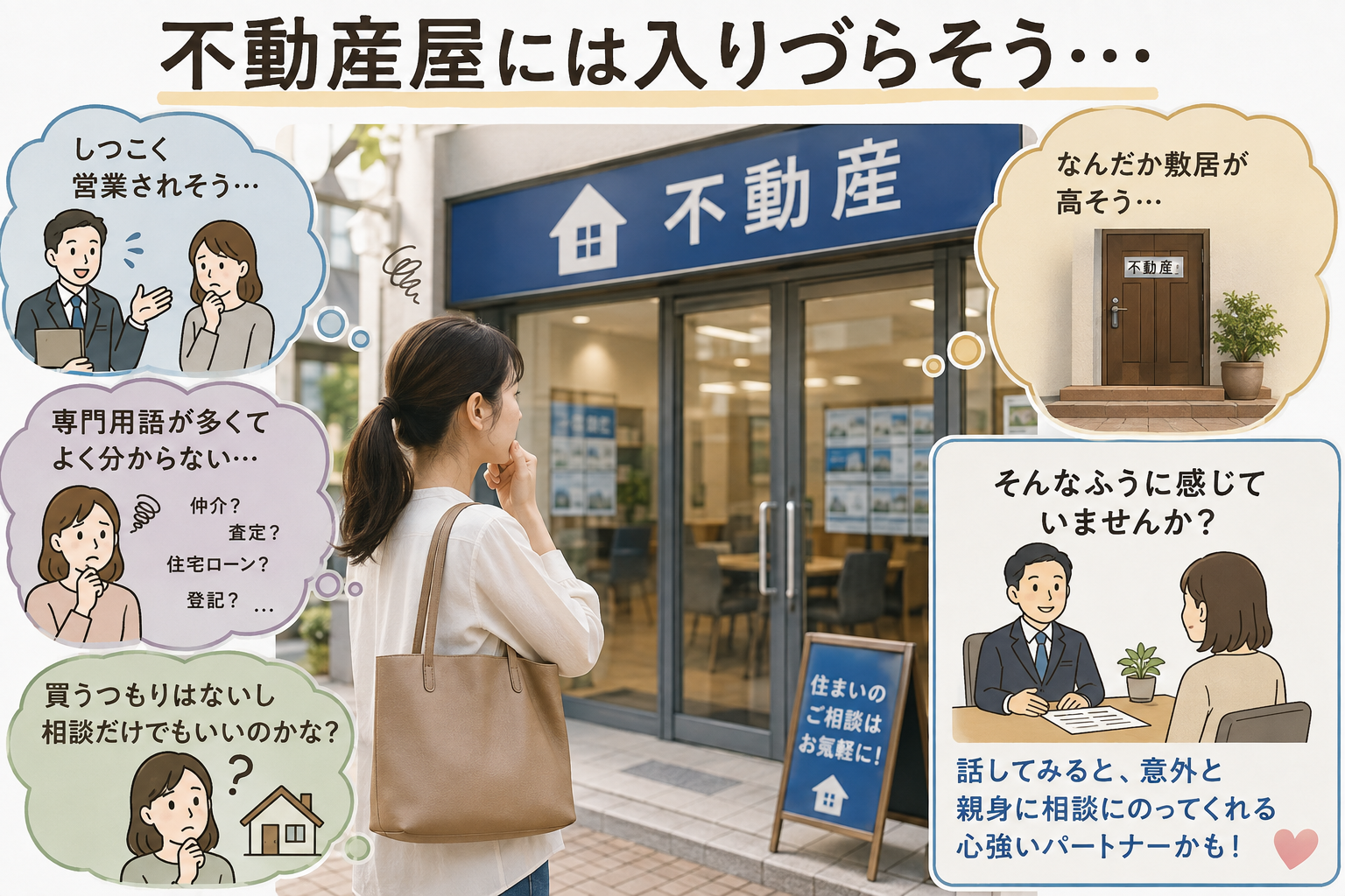 不動産屋は実は怖くない！？